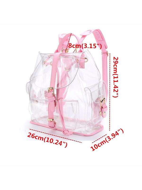 clear plastic backpack walmart