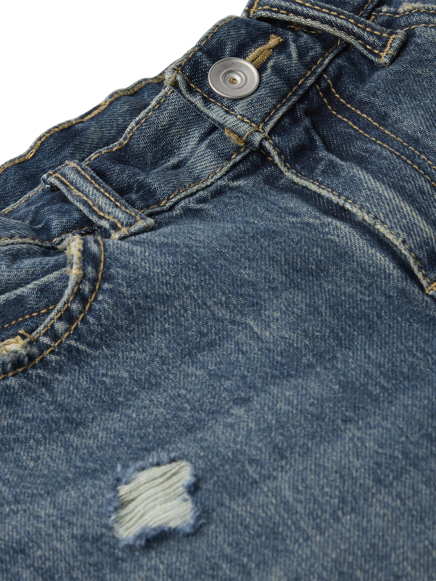 The Children's Place Boys Destructed Paint Splatter Baggy Fit Jeans, Sizes 4-16