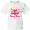 thumbnail image 3 of Inktastic Summer Enjoy the Sunshine Destin Beach Florida in Pink Youth T-Shirt, 3 of 5