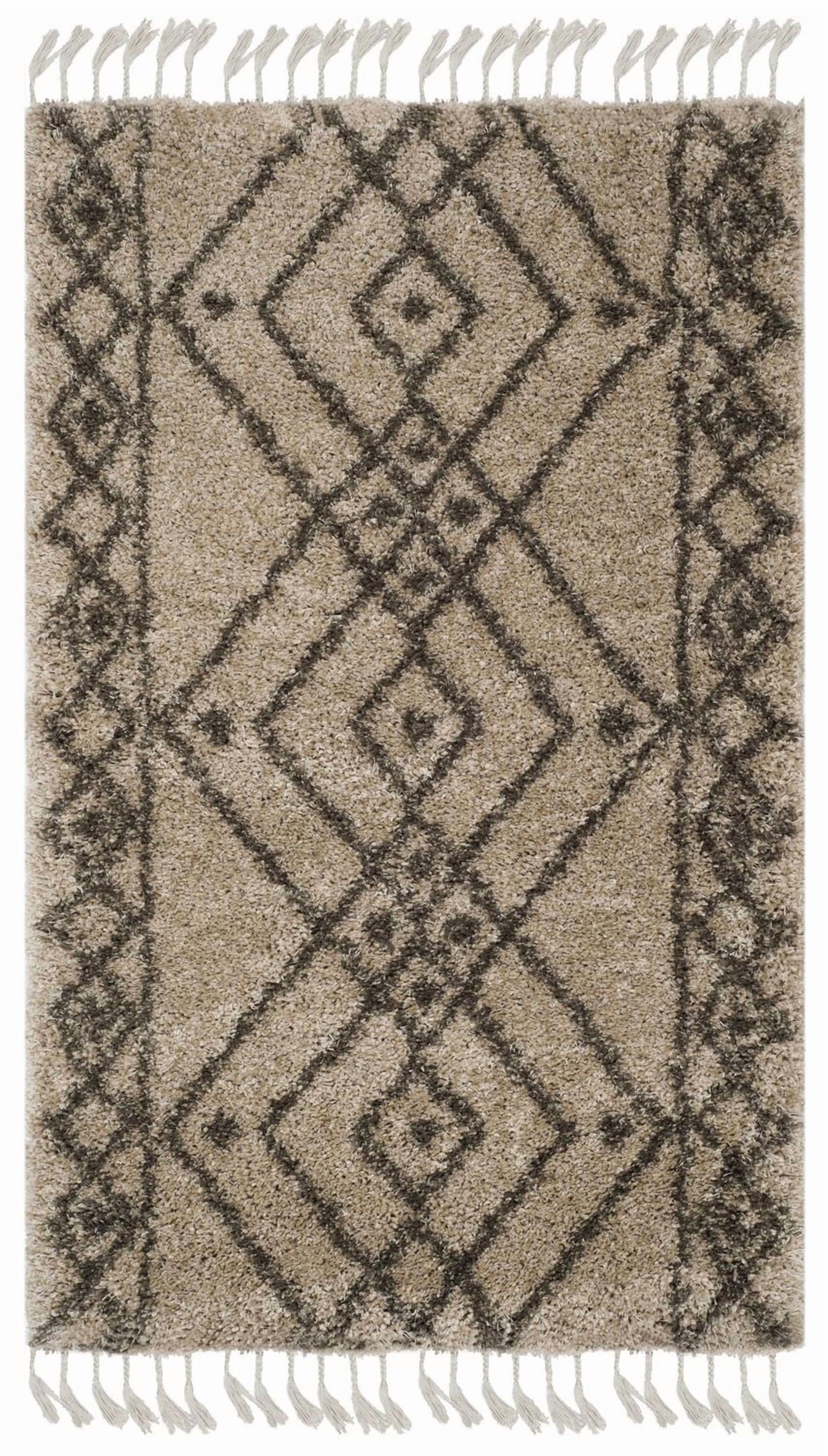 Safavieh Moroccan Fringe Erksine Geometric Shag Area Rug