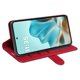thumbnail image 4 of For Motorola Edge 60 5G 60 Fusion 5G Case Crazy Horse Texture Stand Leather Phone Cover - Black, 4 of 5