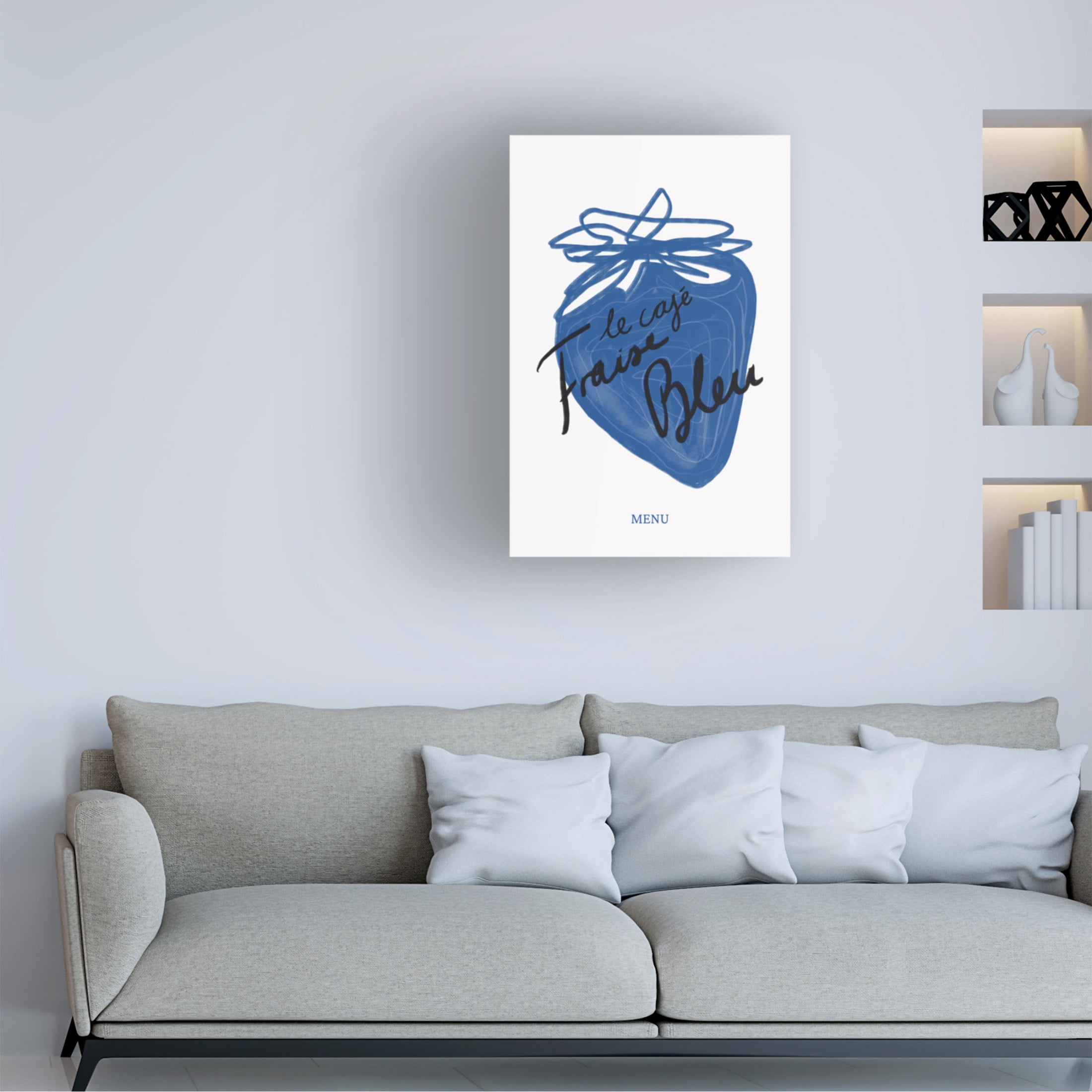 Trademark Fine Art Athene Fritsch Fraise Canvas Wall Art