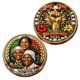 thumbnail image 2 of 100th Anniversary Commemorative Coin Antique Gold Finish, 2 of 9