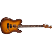 Fender Acoustasonic Standard Telecaster Acoustic-Electric Guitar, Solid Spruce Top, Honey Burst