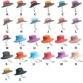 thumbnail image 6 of Worallymy Women Men Outdoor Sun Hat Horse Tail Hole Fisherman Hat Sun Protection Summer Hat, 6 of 7