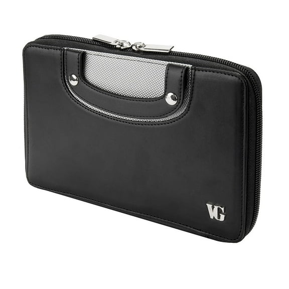 VANGODDY Melrose Protective Leatherette Travel Carrying Case with Handles for Kindle 3 eBook Reader Exact Perfect Fit
