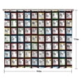 thumbnail image 5 of Math Equations Science Icons Blue Pattern Shower Curtain 84"x72" ,Bathroom Decorative Shower Curtains Set with 12 Hooks,Modern Waterproof Washable Shower Curtain, 5 of 6