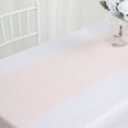 thumbnail image 6 of BalsaCircle 12" x 108" Floral Pattern Lace Table Runner Blush, 6 of 8