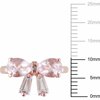 2-2/3 Carat T.g.w. Pear And Baguette-cut