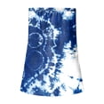 thumbnail image 5 of MIASHUI Blouse Tube Imprimée pour Femmes Vacances d'Été Décontractée Sans Bretelles, Bleu, P, 5 of 5