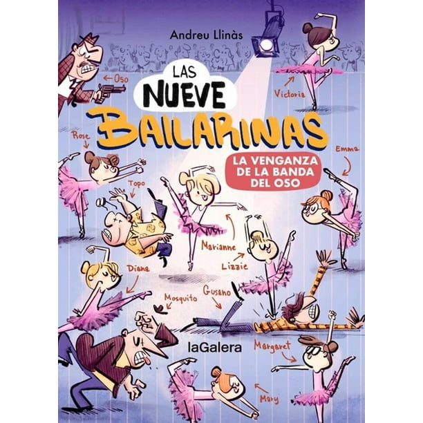Libro Las Nueve Bailarinas 2 Tapa Blanda, Autor Andreu Llinas Duran, Editorial Lagalera