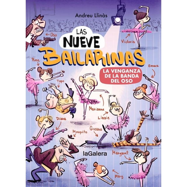 Libro Las Nueve Bailarinas 2 Tapa Blanda, Autor Andreu Llinas Duran, Editorial Lagalera