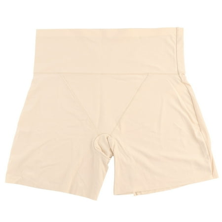 

HOMEMAXS 1PC High Waist Safety Pants Ice Silk Leggings Dress Anti-emptied Pants Underskirt Shorts for Female (Khaki XL)
