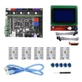 thumbnail image 2 of Placa Base MKS GEN L Cable USB 1 pantalla x12864 Placa Adaptadora de Pantalla Controlador TMC2100 V1.3 Disipador de Calor con Destornilladores Baoblaze Placa madre del controlador, 2 of 8