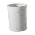 thumbnail image 3 of Baoblaze Round Trash Can Garbage Container Rubbish Bin White, 3 of 8