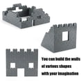 thumbnail image 5 of Bloques de construcción Feleph, 360 piezas, ladrillos perfilados de mampostería, 1 x 2, 5 of 5