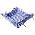 thumbnail image 1 of 5.5 x 5.5 in. Bread Basket, Toro Blue Check, 1 of 1
