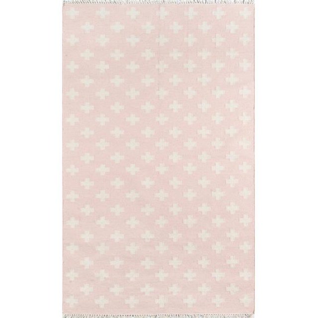 Novogratz TOPANTOP-1PNK2030 Tapis Rectangle Tissé à la Main 2 x 3 Pi - Rose