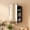 Black-40*60cm, variant on LED Bathroom Mirror Cabinet with Defogger, 19.69" x 29.92" Matte Black Metal Framed Medicine Cabinet, 3-Color Dimmable Light, Recessed & Wall Mounted Storage with Adjustable Shelves,Matte Black