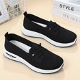 thumbnail image 7 of Women's Comfort Knitted Sneakers Orthopedic Arch Support Breathable Walking Cut-Out, 7 of 7