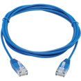 thumbnail image 2 of Tripp Lite N200-ur07-bl Cat6 Ultra-Slim Ethernet Cable, Blue - 7 Ft., 2 of 4