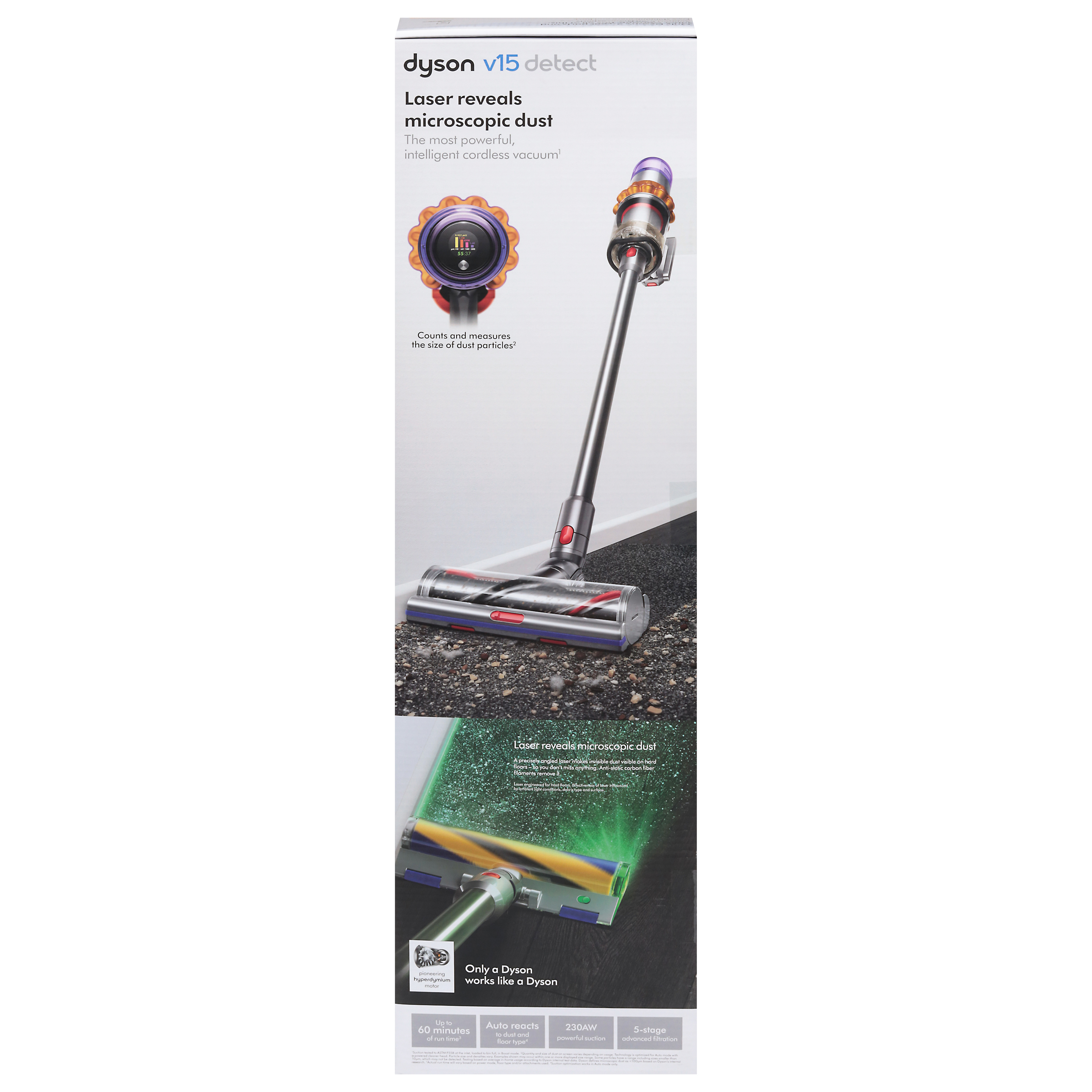 Dyson V15 Detect - Vacuum cleaner 