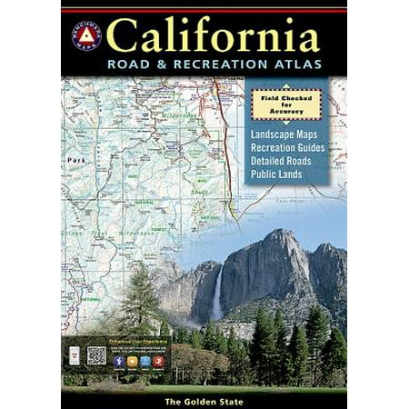 California benchmark road & recreation atlas: (Best Road Maps Usa)