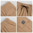 thumbnail image 7 of Gaukiv Athletic Shorts for Men Quick Dry 4 Pocket Cargo Shorts Drawstring Waist Sport Bottoms for Gym Running Khaki 3XL, 7 of 7