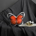 thumbnail image 5 of JWH Butterfly Car Neck Pillow 12x8inches Vibrant Orange Ergonomic Neck Support Cushion for Commutes, Road Trips & Car Decor, 5 of 7