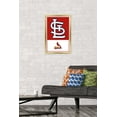 thumbnail image 2 of MLB St. Louis Cardinals - Logo 22 Wall Poster, 14.725" x 22.375" Framed, 2 of 6