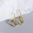 thumbnail image 4 of Sonducket 1 par de aretes geométricos para mujer, joyería exquisita, pendientes para novias, accesorio de compromiso, vacaciones, cumpleaños, oro Type3 NO3 Sonducket AP011548-01, 4 of 6