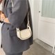 thumbnail image 3 of Mini bolso de almacenamiento de lápiz labial para mujer bolso de citas femenino de Color sólido de cuero PU (blanco), 3 of 7