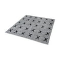 thumbnail image 1 of Dimond Home Eton 1'4" x 1'4" Cotton Rug in Black and White, 1 of 1
