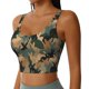 thumbnail image 2 of Fotbe Camouflage Rabbit Sujetador Deportivo Largo sin Aros para Mujer con Almohadillas y Soporte Medio, Transpirable y Absorbente, Camiseta Tipo Chaleco o Tank Top-Large, 2 of 8