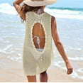 thumbnail image 6 of Luniro Women's Swimsuit Cover-ups Knit Crochet Swimwear Beach Bathing Suit Coverup Summer 2026, 6 of 12