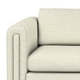 thumbnail image 4 of Simpli Home Jones 84 inch Wide Contemporary Sofa in Ivory Tightly Woven Performance Fabric, 4 of 9