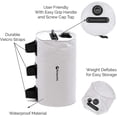 thumbnail image 3 of Anavim Canopy Water Weights Bags Great for Canopies, Tripods, Speaker Stands, Tents, Tailgating & More  White, 2 Pack, 3 of 9
