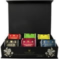 thumbnail image 2 of Wissotzky Artisan Collection Assorted Artisan Tea Bags 42 Individually Wrapped Tea Bags, 6 Flavors Elegant Tea Chest, Great for Corporate & Holiday Gifts, Early Grey, Wild Berry, Chamomile, Black..., 2 of 6