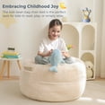 thumbnail image 2 of Puf cama MAXYOYO convertible para niños, color beige, 2 of 7