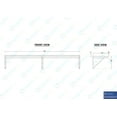 thumbnail image 4 of AmGood 14" Width x 72" Length | Stainless Steel Wall Shelf | Square Edge | Metal Shelving | Heavy Duty | Commercial Grade | Wall Mount | NSF Certified, 4 of 7