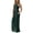 Dark Green, variant on Women's Pocketed Round Neck Sleeveless Dress 95% Rayon 5% Spandex Comfortable Everyday Wear Easy Care Soft Stretch