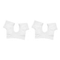 thumbnail image 1 of Seitruly Women Underarm Armpit Vest Top Sweat   Absorbing Shirt Pad Sweat 2piezas Blanco METRO, 1 of 6
