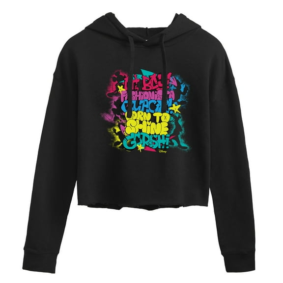 Disney - Stacked Editorial - Juniors Cropped Pullover Hoodie