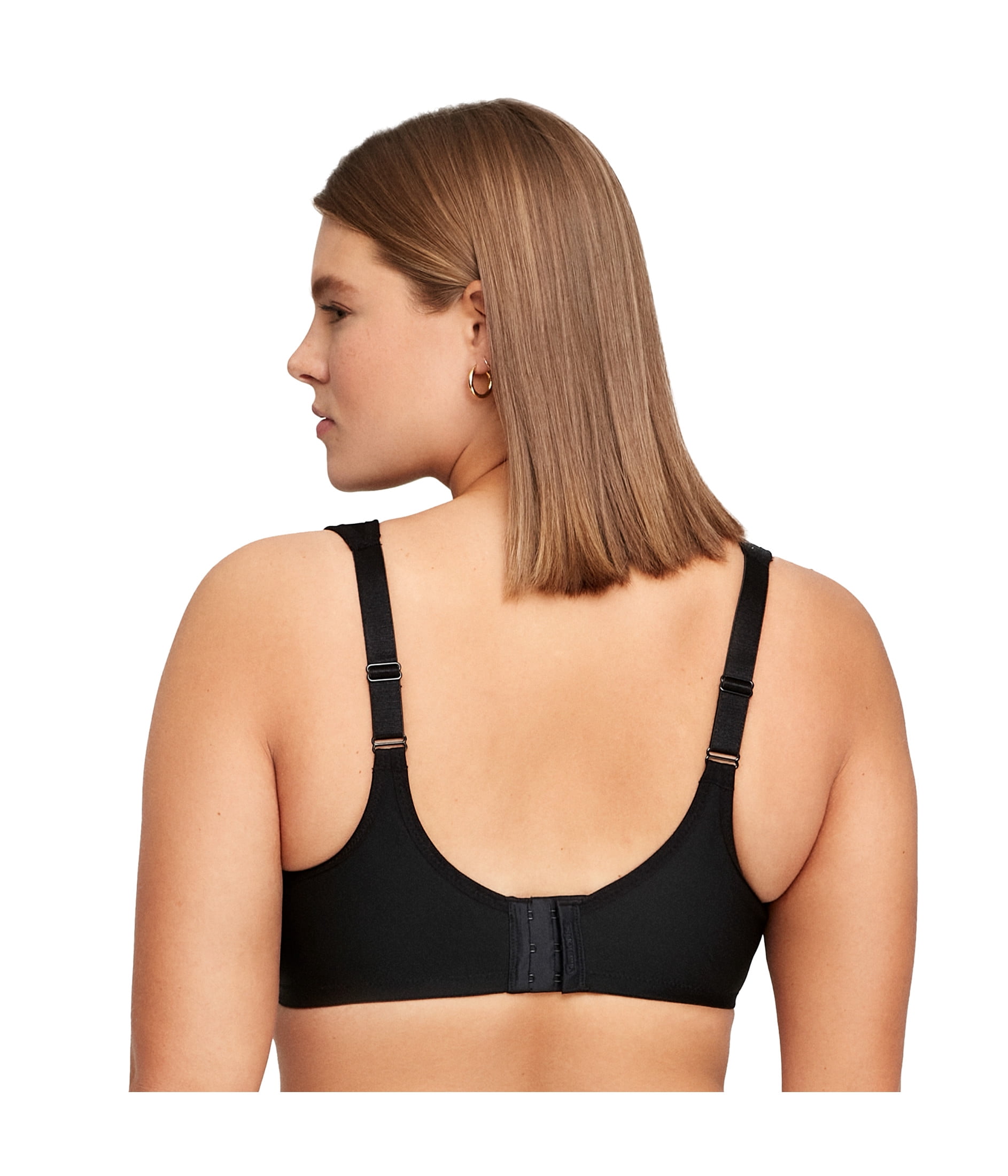 Glamorise Low Cut WonderWire Lace Underwire Bra 1240 (Women's & Women's Plus)