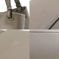 thumbnail image 4 of Pre-Owned Tory Burch Women's Leather Handbag in Greige (R10692A), 4 of 5
