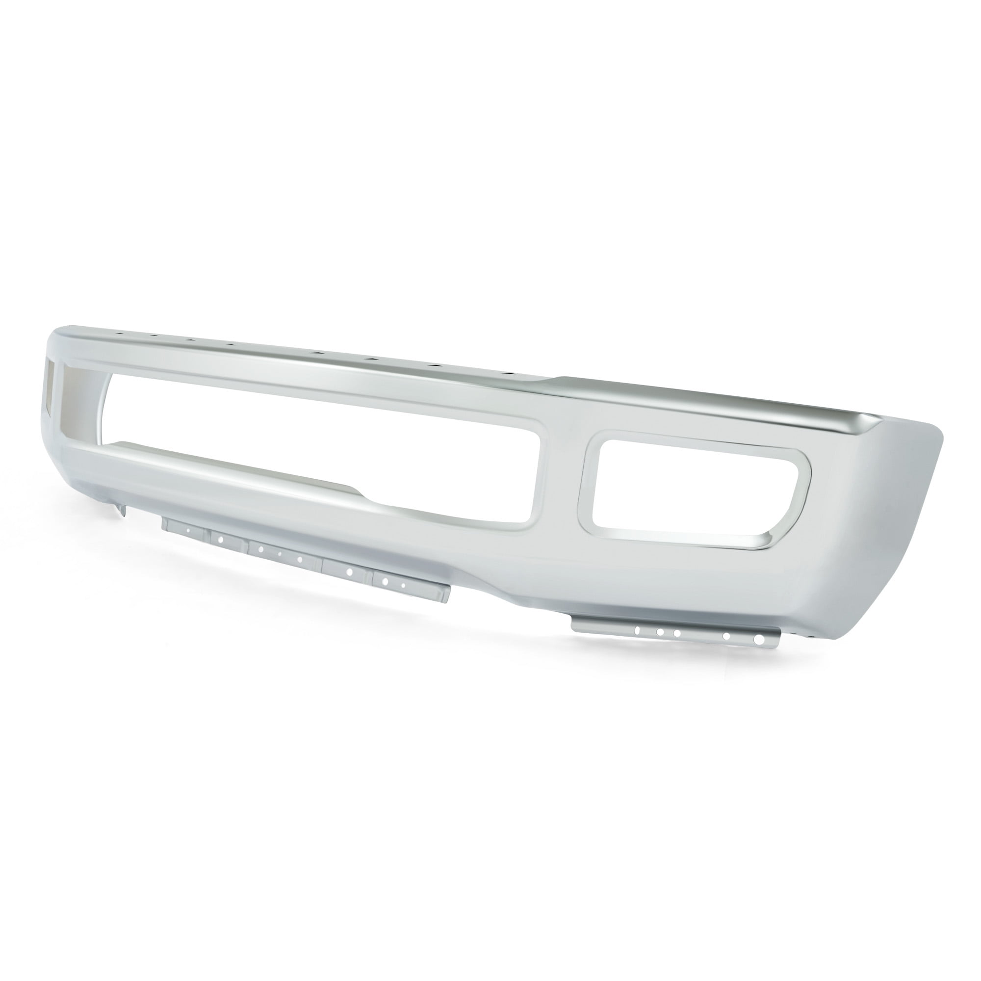 Replacement Front Bumper for 2017-2019 Ford F250 F350 w Fog Holes Chrome
