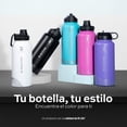 thumbnail image 4 of Botella Térmica Color Rosa 1L (32 Oz) B Confident | Libre de BPA | B Life, 4 of 8