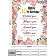 thumbnail image 3 of 30th Birthday Gifts for Women Blanket Birthday Decorations Blankets Birthday Gift Ideas Throw Blankets 60"X50", 3 of 5