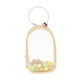 thumbnail image 5 of Bolsa de almacenamiento perfecl de figuras portátil llavero con dijes de PVC transparente rosa, 5 of 8
