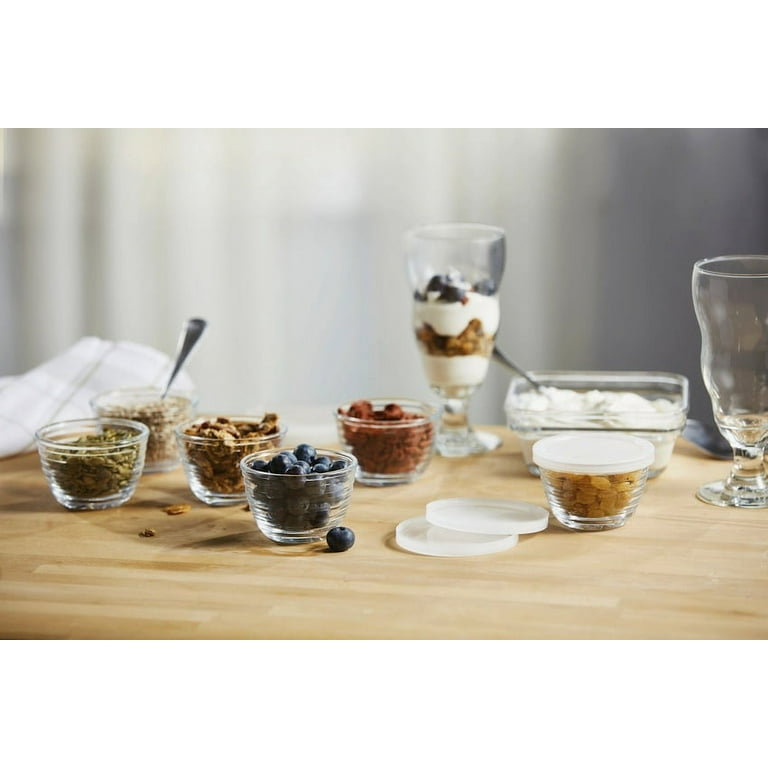 Libbey Small Glass Bowls with Lids, 6.25-ounce, Set of 8 – Libbey Shop
